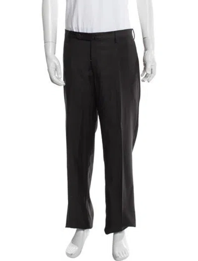 Pre-owned Incotex Dress Pants In Black