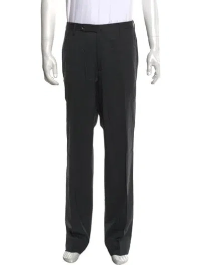 Pre-owned Incotex Dress Pants In Black