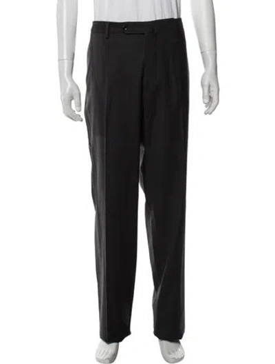 Pre-owned Incotex Dress Pants In Black