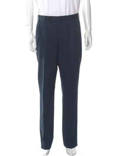 Pre-owned Incotex Dress Pants In Blue