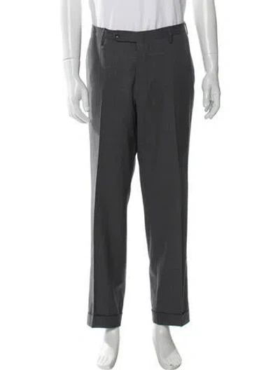 Pre-owned Incotex Dress Pants In Gray