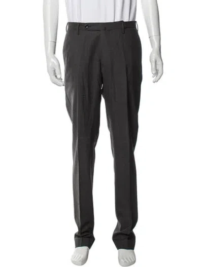 Pre-owned Incotex Dress Pants In Gray