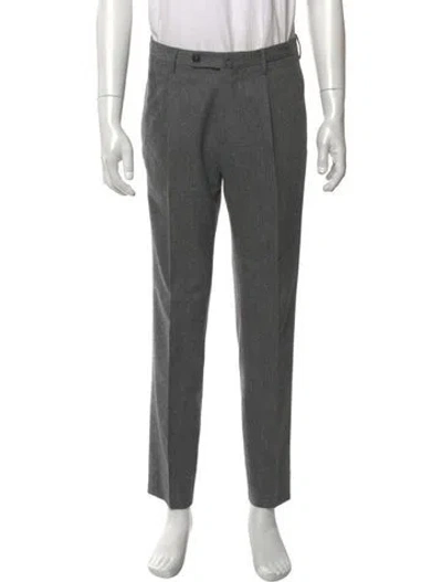 Pre-owned Incotex Dress Pants In Gray