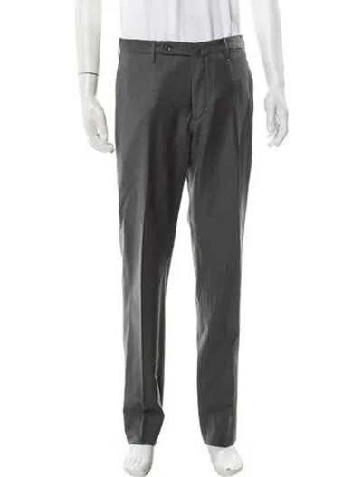 Pre-owned Incotex Dress Pants In Gray