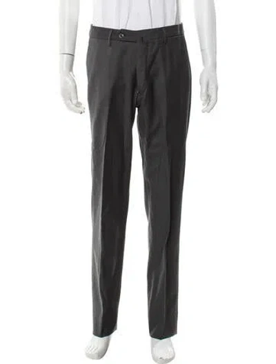 Pre-owned Incotex Dress Pants In Gray