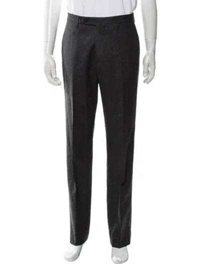 Pre-owned Incotex Dress Pants In Grey