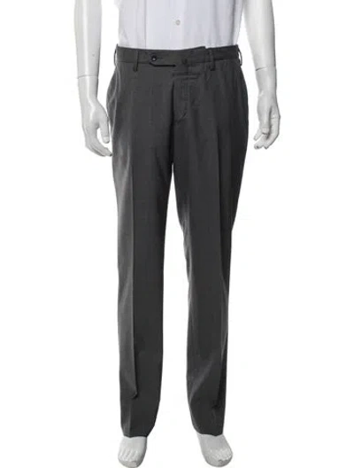 Pre-owned Incotex Dress Pants In Grey