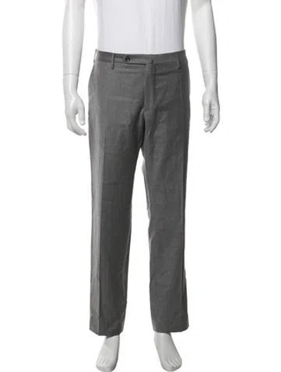 Pre-owned Incotex Dress Pants In Grey