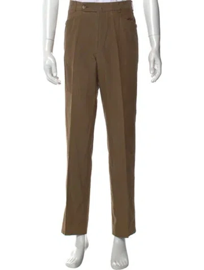 Pre-owned Incotex Dress Pants In Neutral