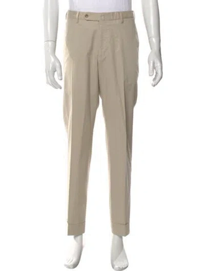 Pre-owned Incotex Dress Pants In Neutral