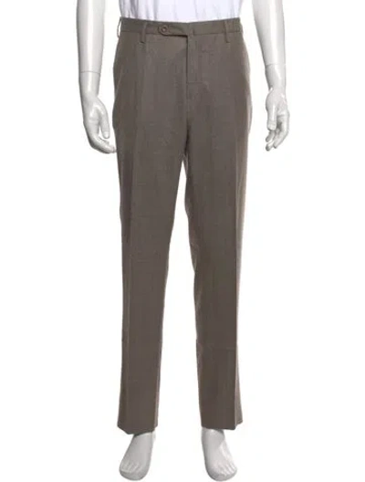 Pre-owned Incotex Dress Pants In Neutrals