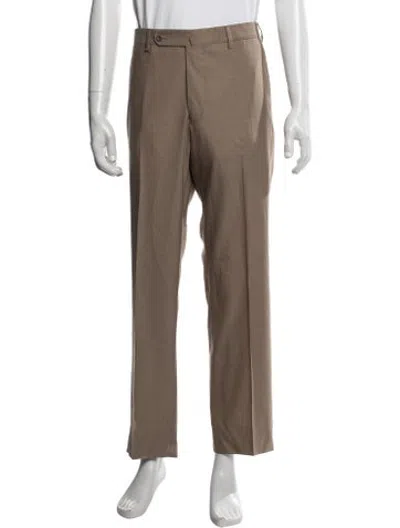Pre-owned Incotex Dress Pants In Neutrals