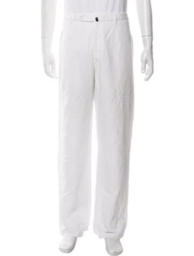 Pre-owned Incotex Dress Pants In White