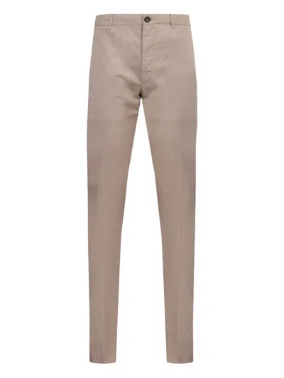 INCOTEX ELASTIC-WAISTBAND TROUSERS