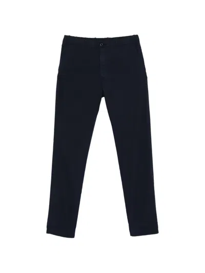 Incotex Elasticated Trousers In Blue