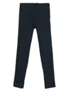Incotex Elasticated-waist Trousers In Blue