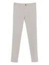 Incotex Elasticated-waist Trousers In Neutral