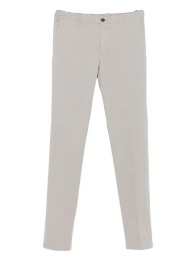 Incotex Elasticated-waist Trousers In Neutral