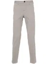Incotex Tailored Trousers With Pockets And Loops In Grey