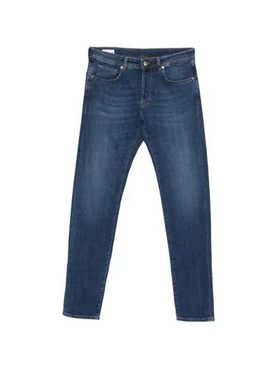 Incotex Faded Jeans In Blue
