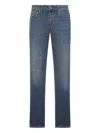 Incotex Cotton Denim Jeans In Blue