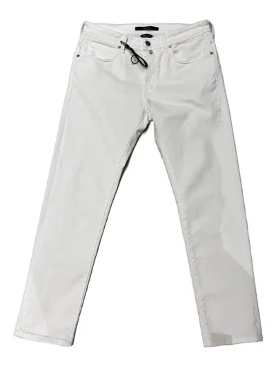 Incotex Five-pocket Jeans In White