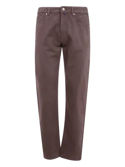 INCOTEX FIVE-POCKET TROUSERS