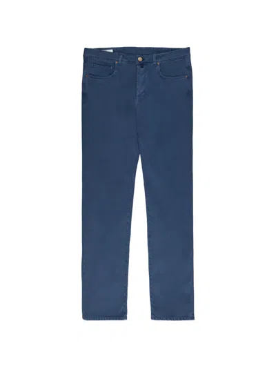 Incotex Five-pocket Trousers In Blue