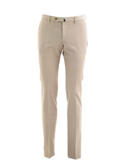 Incotex Flat-front Trousers In Neutral