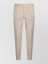 Incotex Front Pleated Trousers Belt Loops