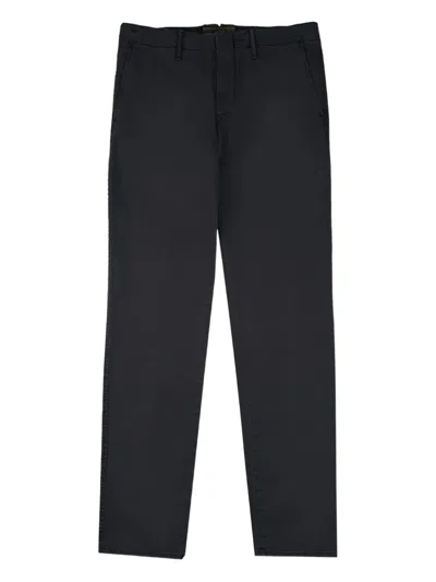 Incotex Gabardine Trousers In Blue