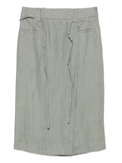 INCOTEX GAIA MIDI SKIRT