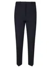 Incotex Straight-leg Tailored Pants With Subtle Hem Detailing In Blue