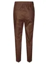 Incotex Belt Loops Trousers Featuring Pockets In Brown