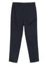 Incotex Trousers With Back Pockets And Belt Loops In Blue