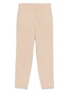 Incotex Trousers With Belt Loops And Pockets In Neutrals
