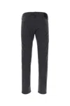 Incotex Cotton Straight-leg Trousers In Abisso