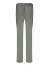 Incotex Grey Corduroy Pants In Grey