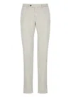 Incotex White Cotton Pant