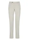 Incotex White Cotton Pant
