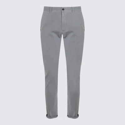 INCOTEX GREY COTTON PANTS