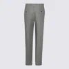 Incotex Grey Linen Pants