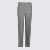 Incotex Grey Linen Pants