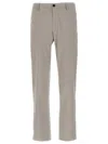 Incotex Trousers Featuring Belt Loops And Pockets In Grey