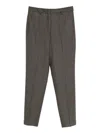 Incotex Tailored Trousers With Pockets And Loops In Gray