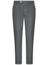 Incotex Slim-fit Tailored Trousers In Grey