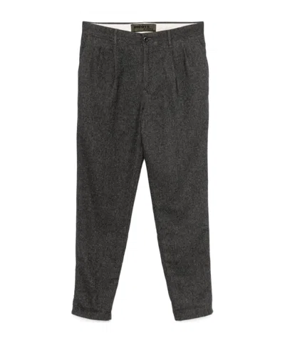 INCOTEX HERRINGBONE TROUSERS