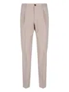Incotex Straight Leg Trousers With Belt Loops