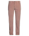 Incotex Slacks By Slowear Man Pants Antique Rose Size 34 Cotton, Elastane In Pink