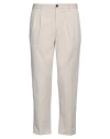 Incotex Slacks By Slowear Man Pants Ivory Size 34 Cotton In White